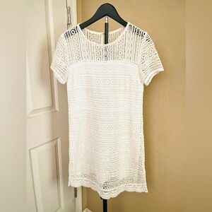 Abercrombie and Fitch crochet lace mini
